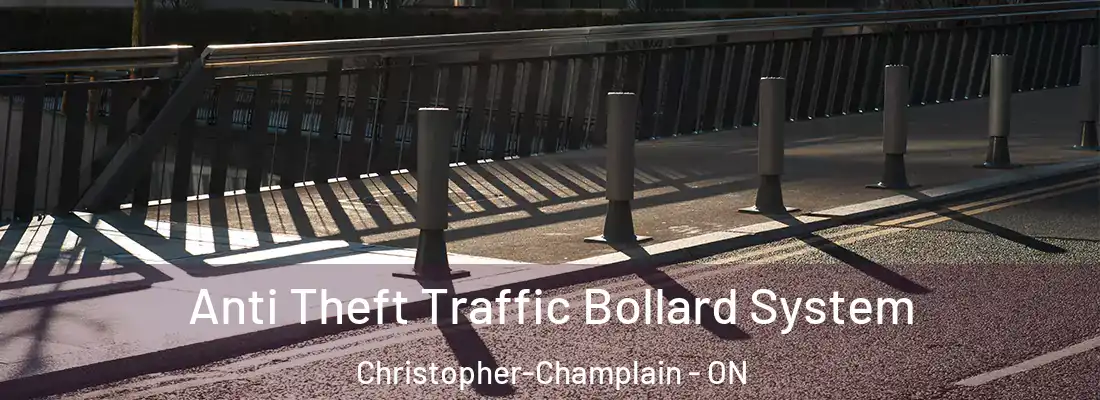  Anti Theft Traffic Bollard System Christopher-Champlain - ON