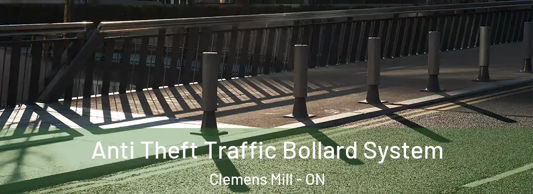  Anti Theft Traffic Bollard System Clemens Mill - ON