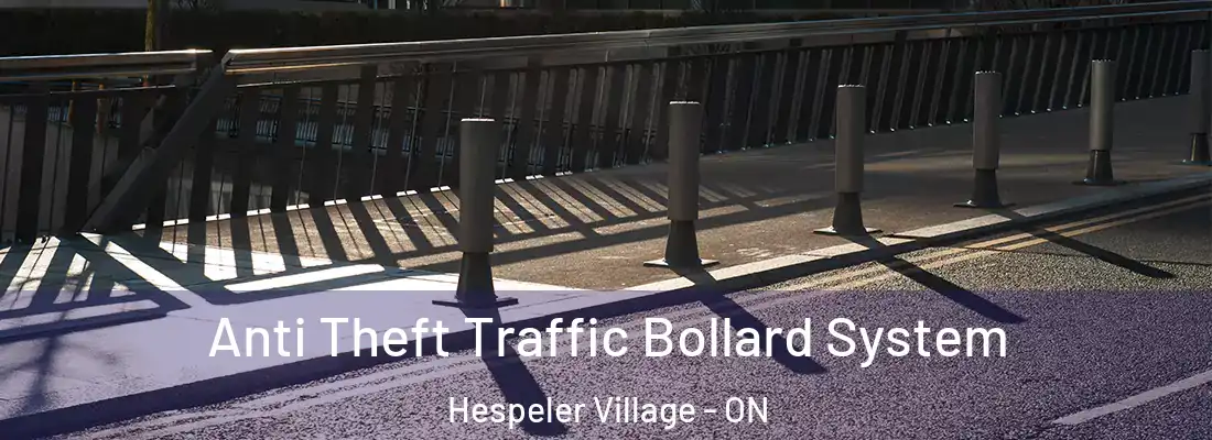  Anti Theft Traffic Bollard System Hespeler Village - ON