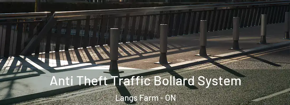  Anti Theft Traffic Bollard System Langs Farm - ON