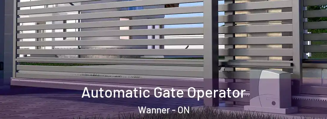  Automatic Gate Operator Wanner - ON