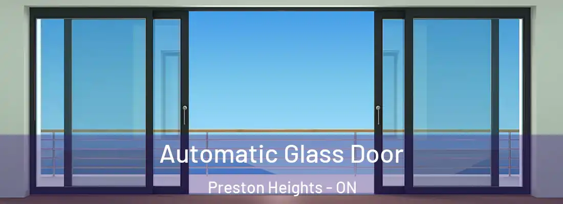  Automatic Glass Door Preston Heights - ON