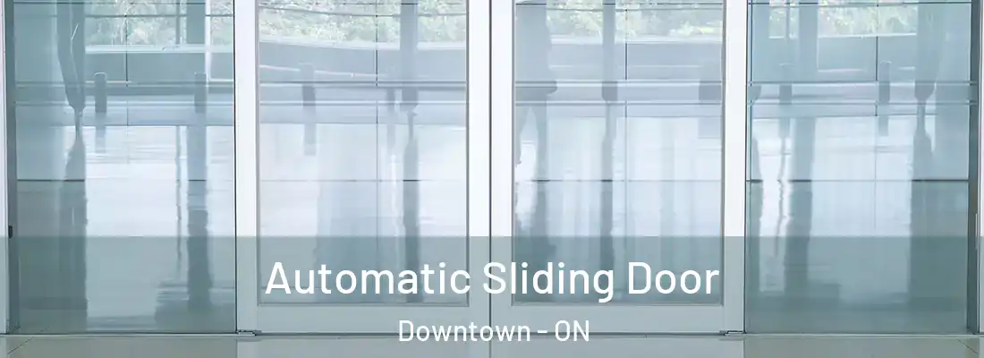  Automatic Sliding Door Downtown - ON