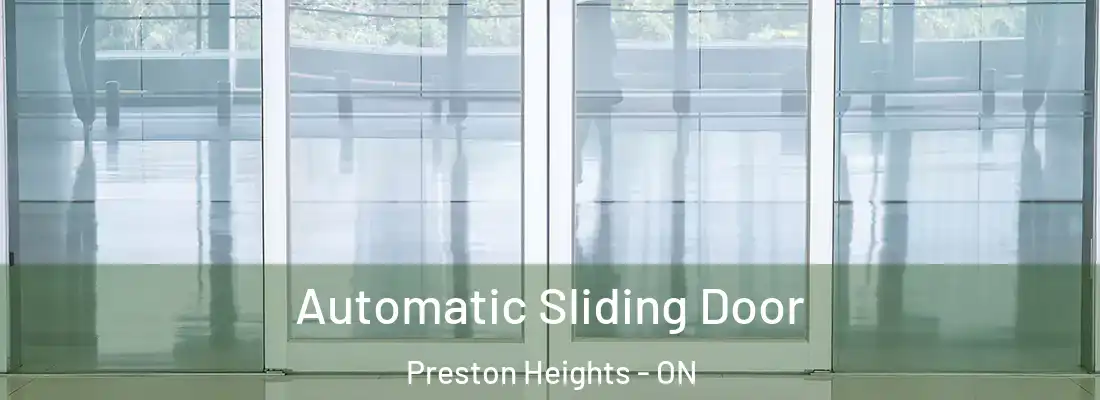  Automatic Sliding Door Preston Heights - ON