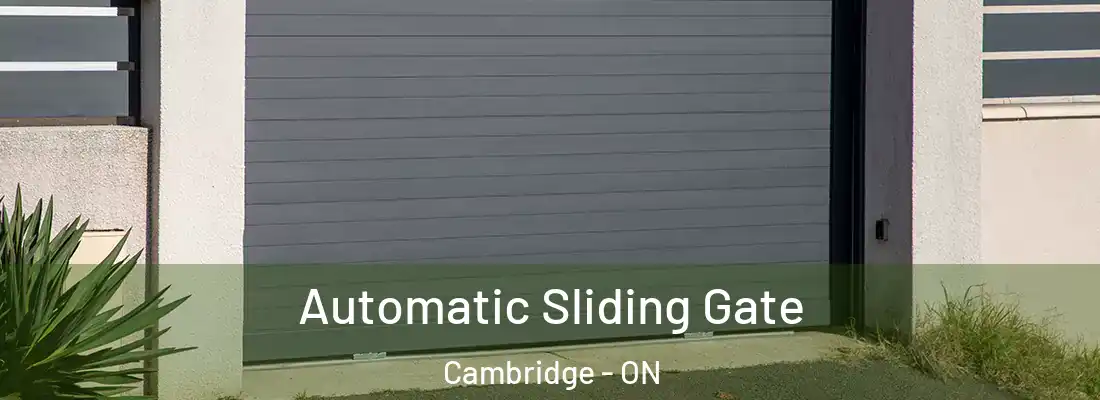  Automatic Sliding Gate Cambridge - ON