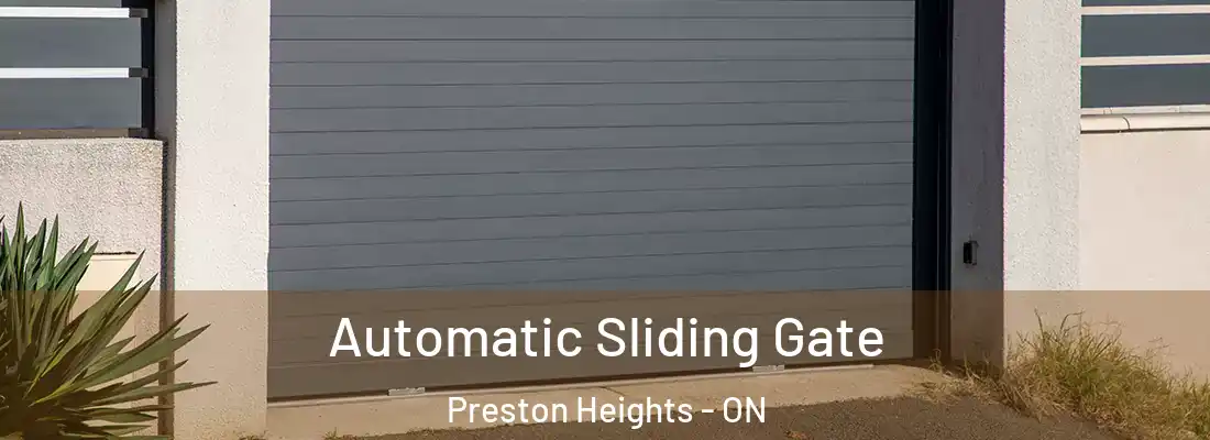  Automatic Sliding Gate Preston Heights - ON