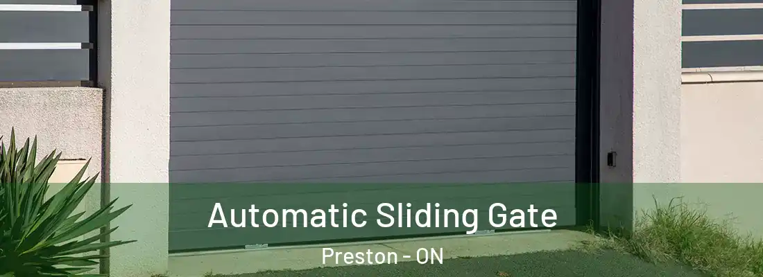  Automatic Sliding Gate Preston - ON