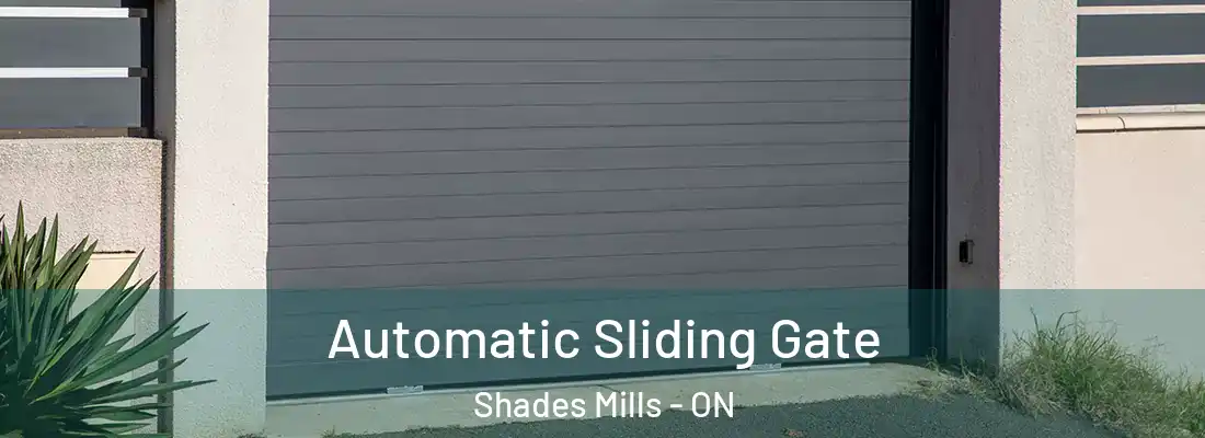 Automatic Sliding Gate Shades Mills - ON