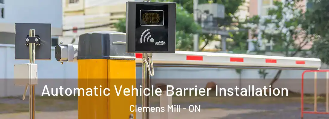  Automatic Vehicle Barrier Installation Clemens Mill - ON