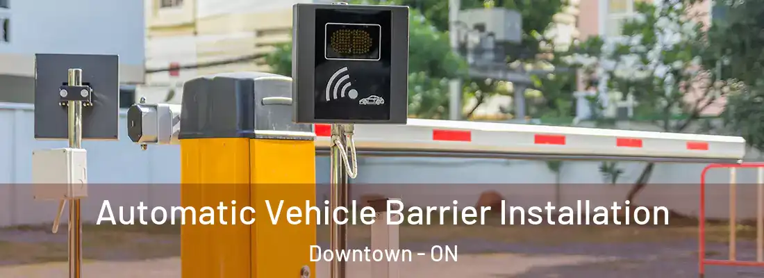  Automatic Vehicle Barrier Installation Downtown - ON