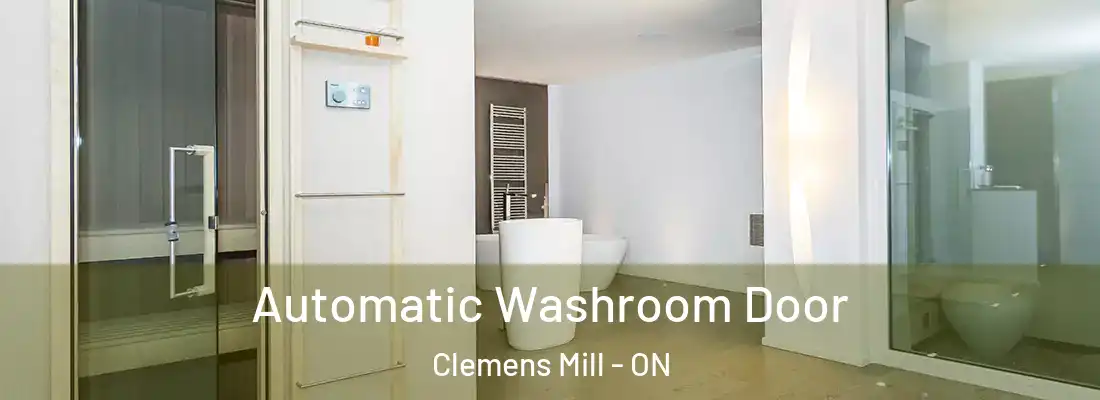  Automatic Washroom Door Clemens Mill - ON