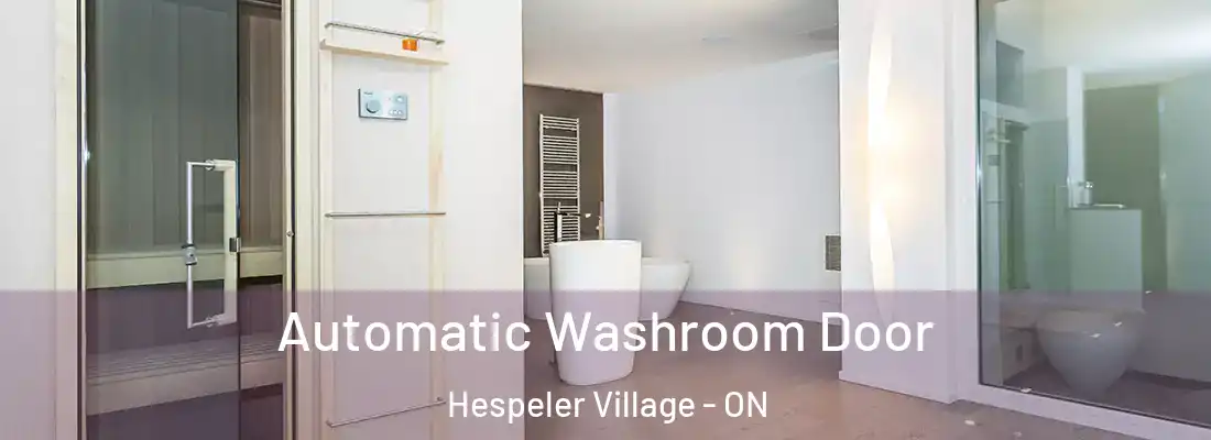  Automatic Washroom Door Hespeler Village - ON