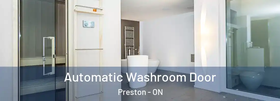  Automatic Washroom Door Preston - ON