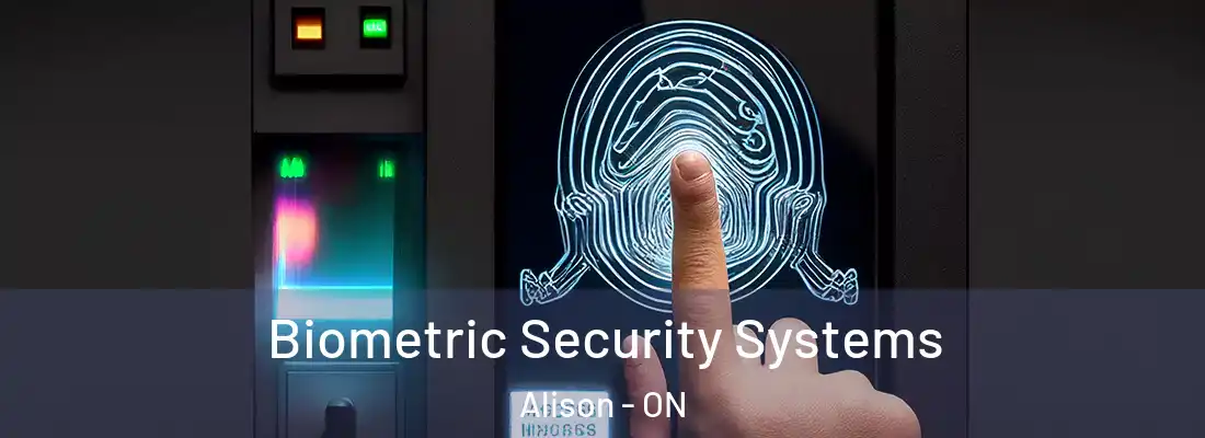  Biometric Security Systems Alison - ON