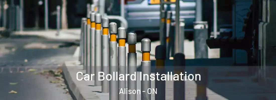  Car Bollard Installation Alison - ON