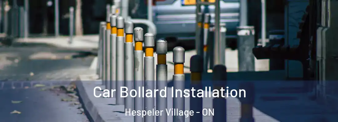  Car Bollard Installation Hespeler Village - ON
