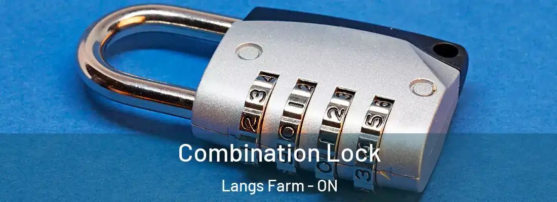  Combination Lock Langs Farm - ON