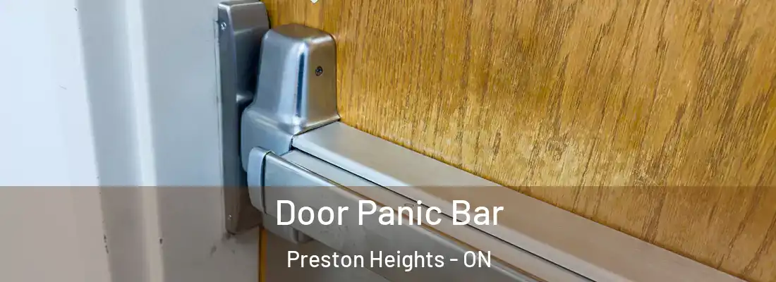  Door Panic Bar Preston Heights - ON