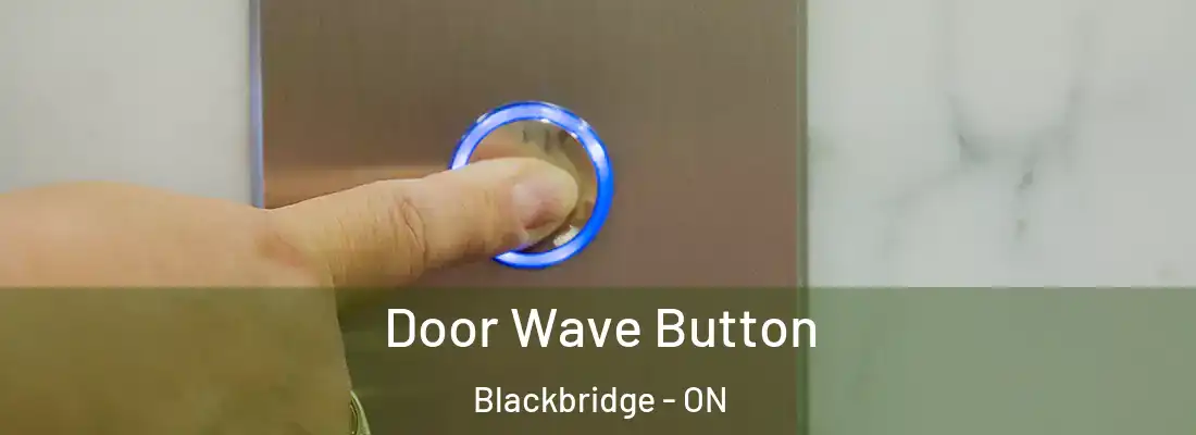  Door Wave Button Blackbridge - ON