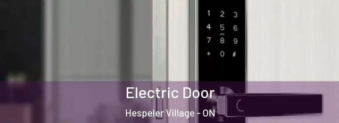  Electric Door Hespeler Village - ON