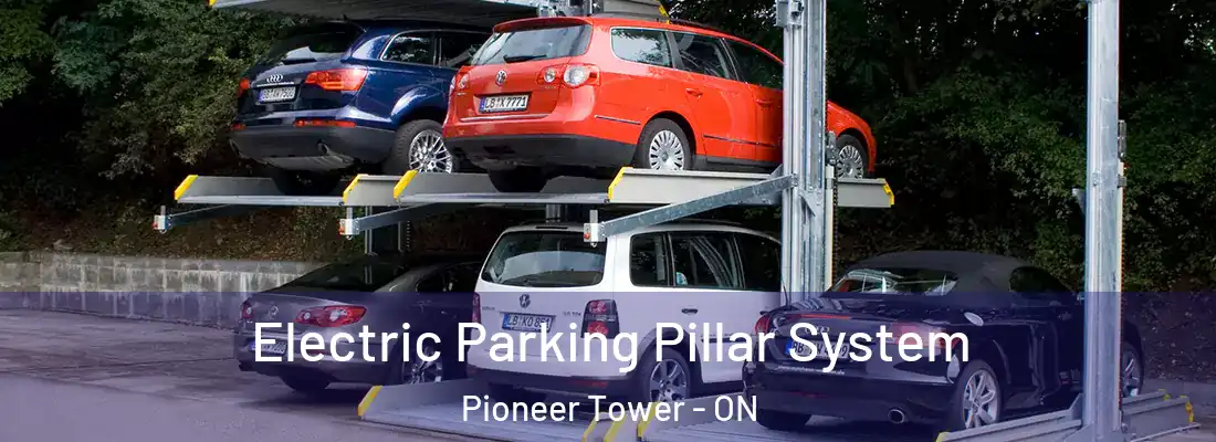  Electric Parking Pillar System Pioneer Tower - ON