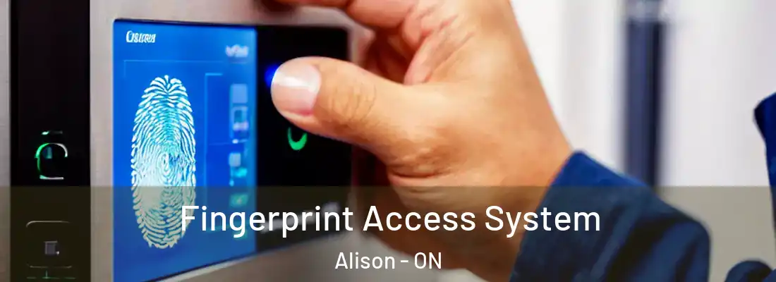  Fingerprint Access System Alison - ON