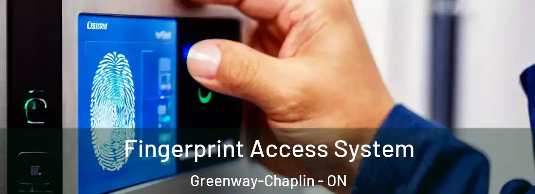  Fingerprint Access System Greenway-Chaplin - ON