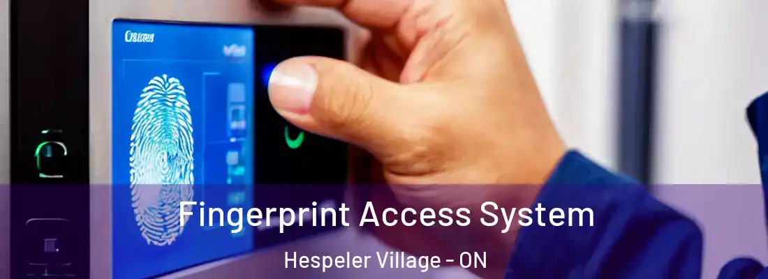  Fingerprint Access System Hespeler Village - ON