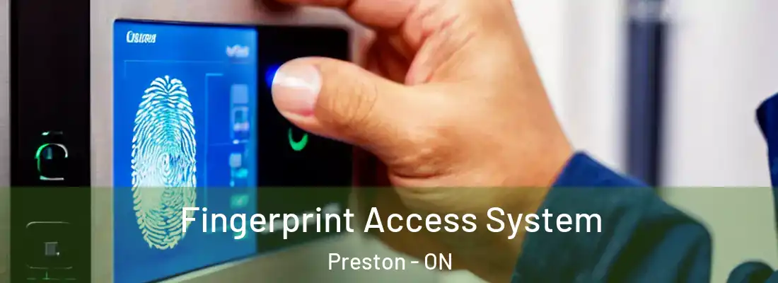  Fingerprint Access System Preston - ON