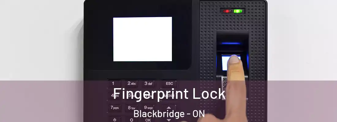  Fingerprint Lock Blackbridge - ON