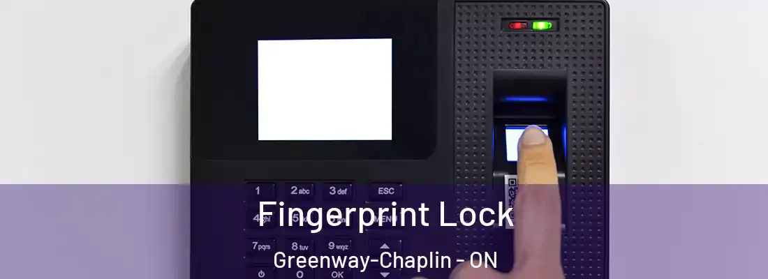  Fingerprint Lock Greenway-Chaplin - ON