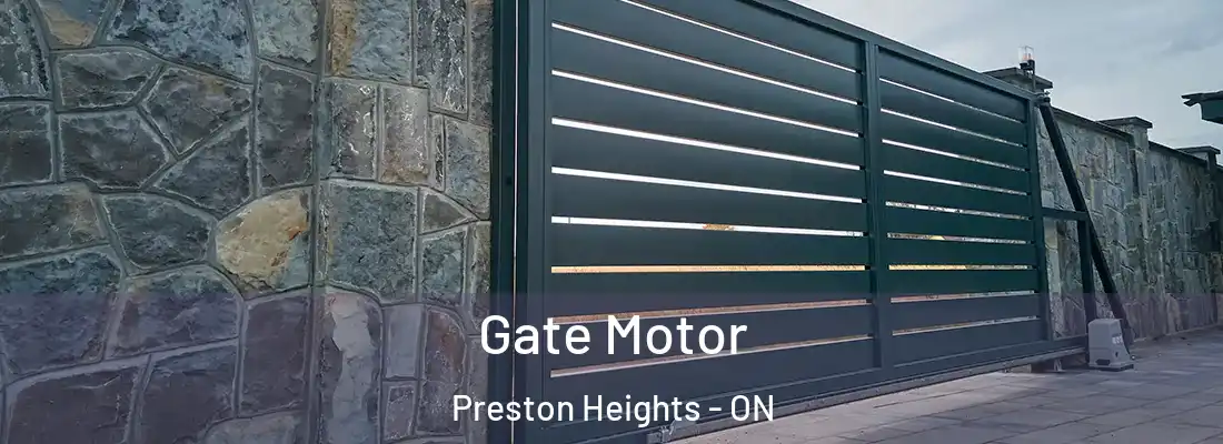  Gate Motor Preston Heights - ON