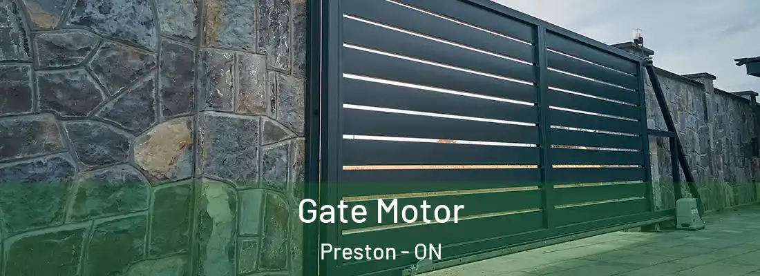  Gate Motor Preston - ON