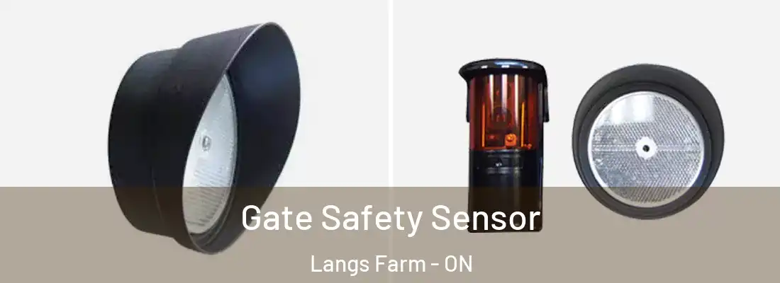  Gate Safety Sensor Langs Farm - ON