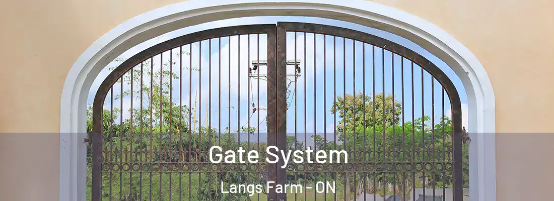 Gate System Langs Farm - ON