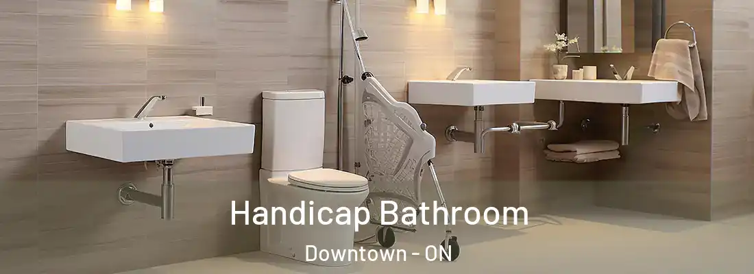  Handicap Bathroom Downtown - ON