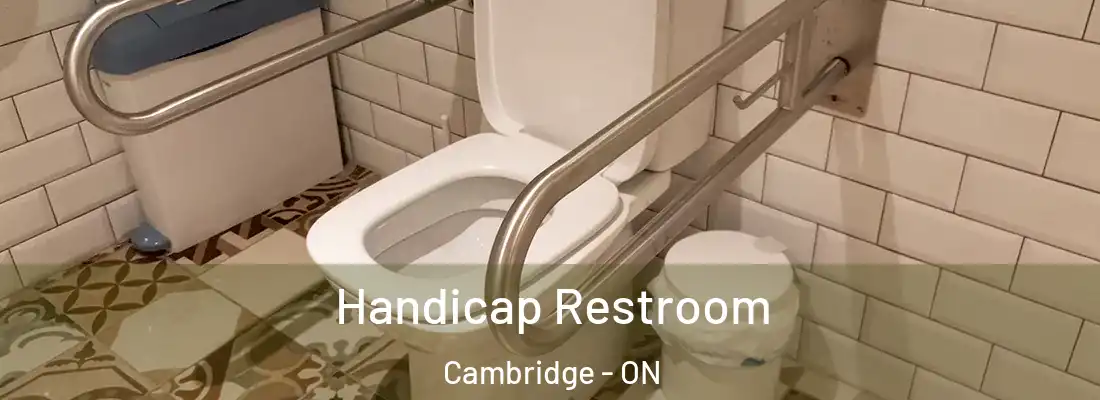  Handicap Restroom Cambridge - ON