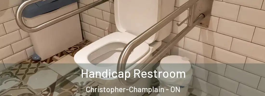  Handicap Restroom Christopher-Champlain - ON