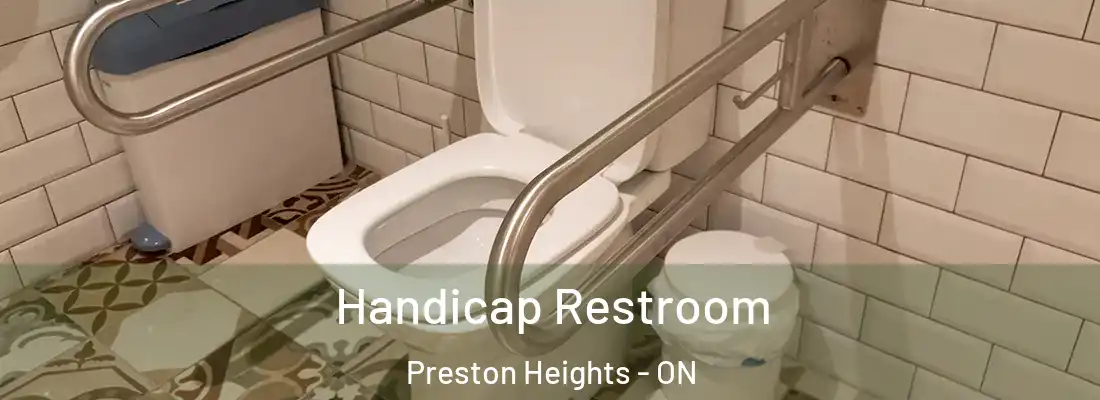  Handicap Restroom Preston Heights - ON