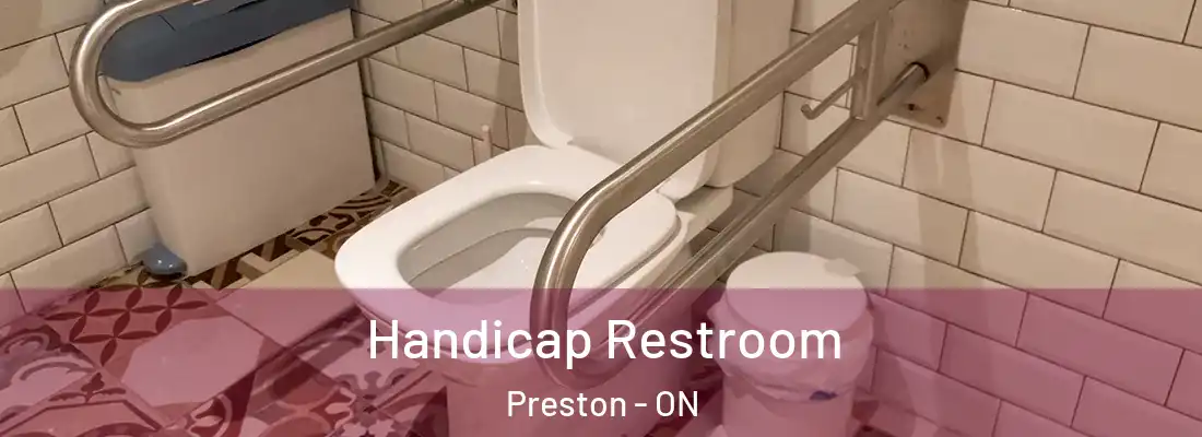  Handicap Restroom Preston - ON