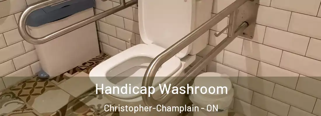  Handicap Washroom Christopher-Champlain - ON