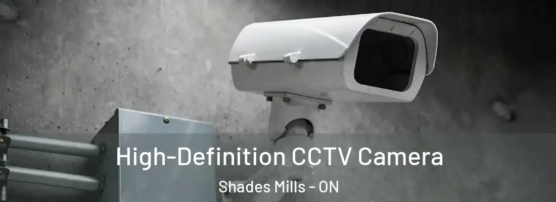 High-Definition CCTV Camera Shades Mills - ON
