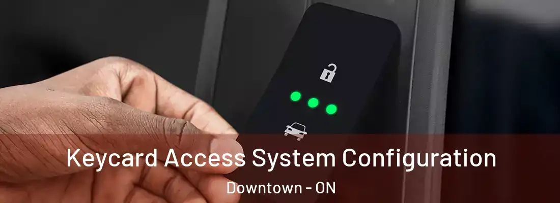  Keycard Access System Configuration Downtown - ON