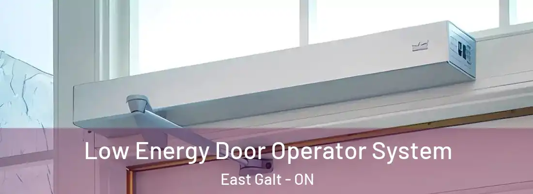  Low Energy Door Operator System East Galt - ON
