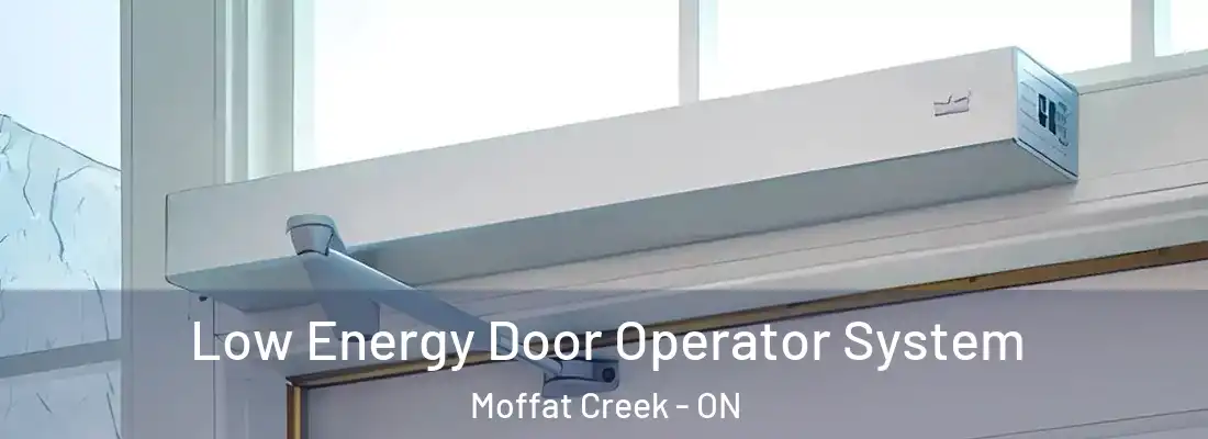  Low Energy Door Operator System Moffat Creek - ON