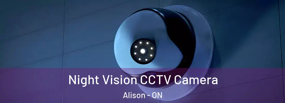  Night Vision CCTV Camera Alison - ON