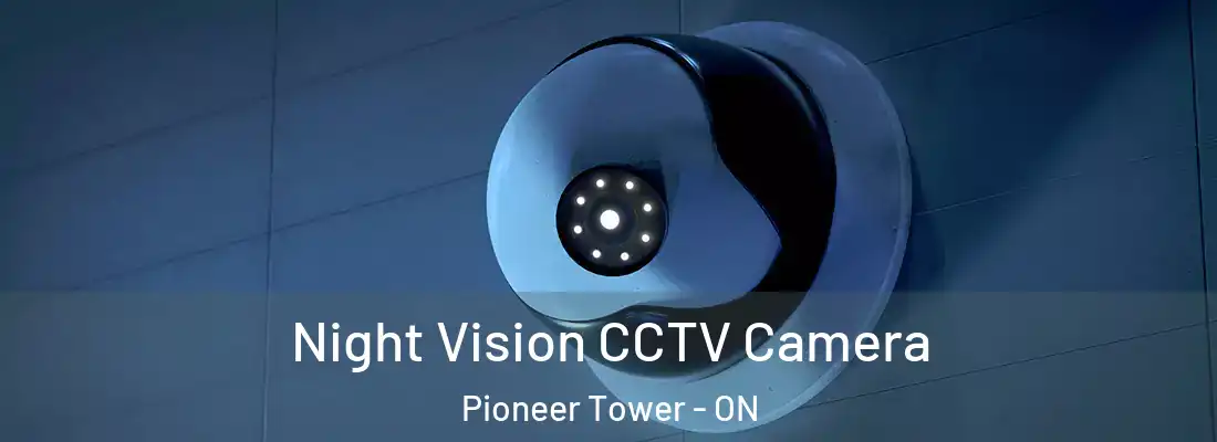 Night Vision CCTV Camera Pioneer Tower - ON