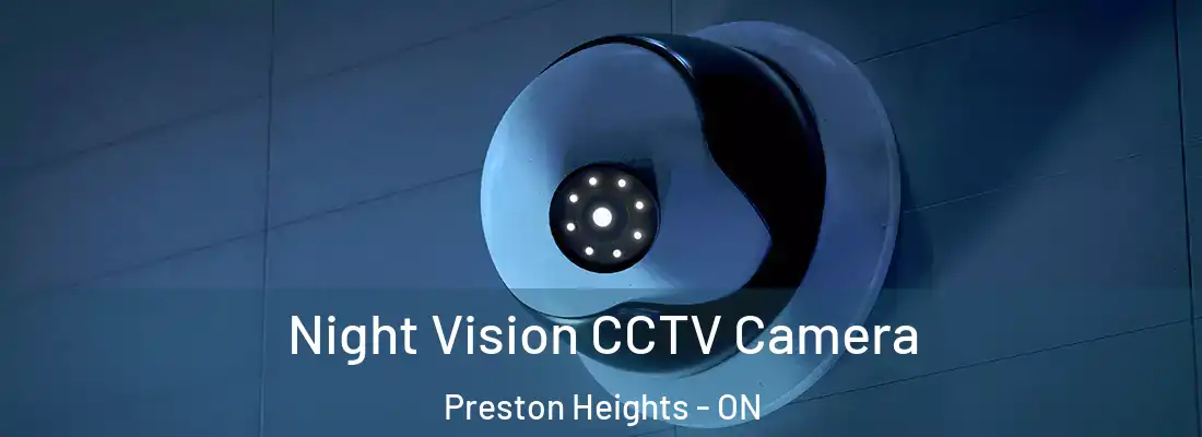  Night Vision CCTV Camera Preston Heights - ON