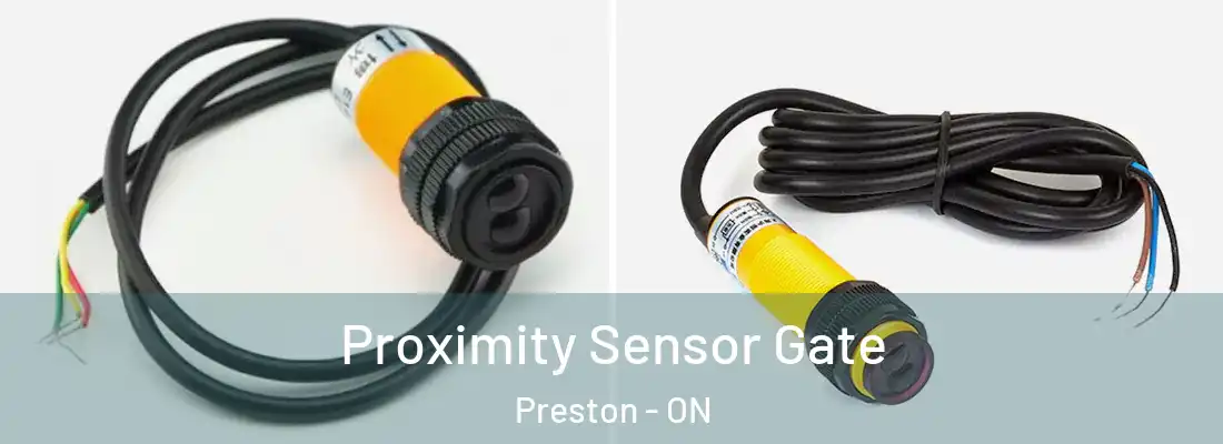  Proximity Sensor Gate Preston - ON