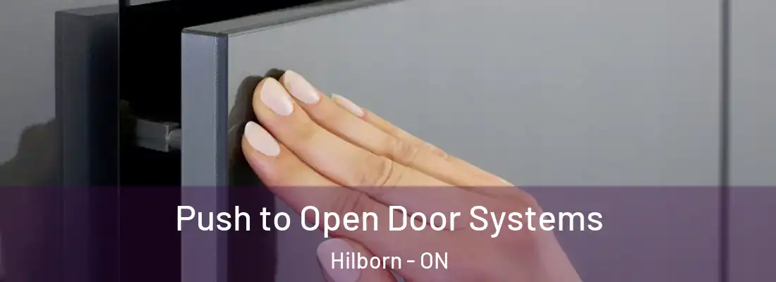 Push to Open Door Systems Hilborn - ON